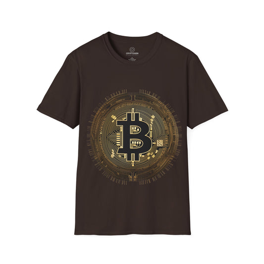 Bitcoin ASCII Badge T-shirt