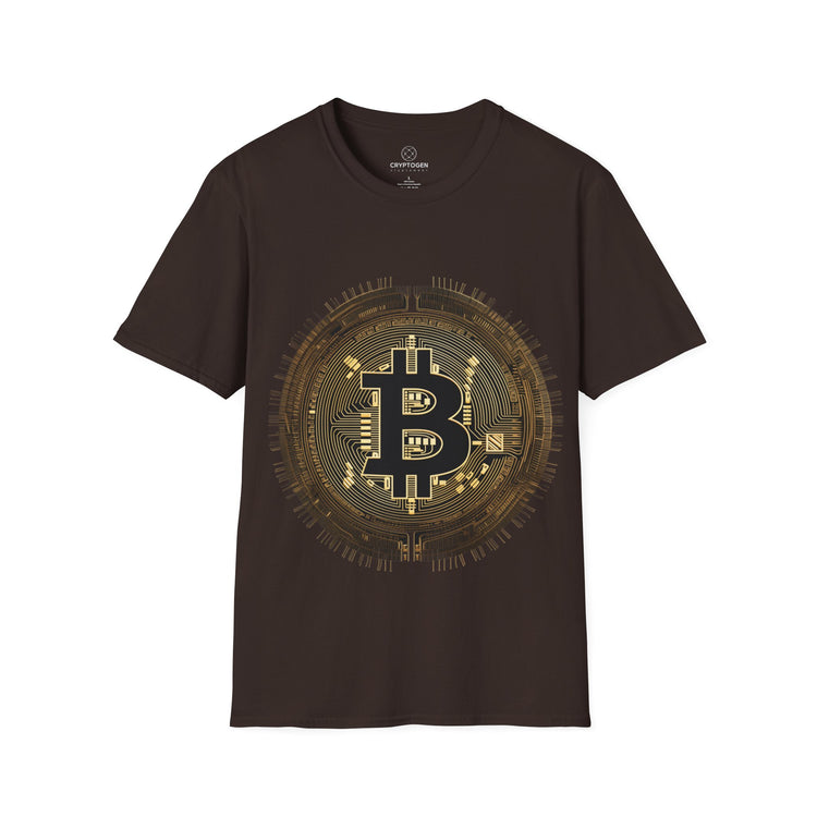 Bitcoin ASCII Badge T-shirt