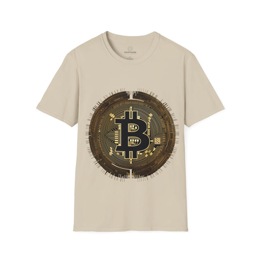 Bitcoin ASCII Badge T-shirt