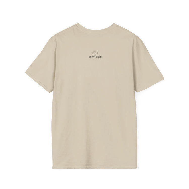 Bitcoin Hippie Badge T-shirt