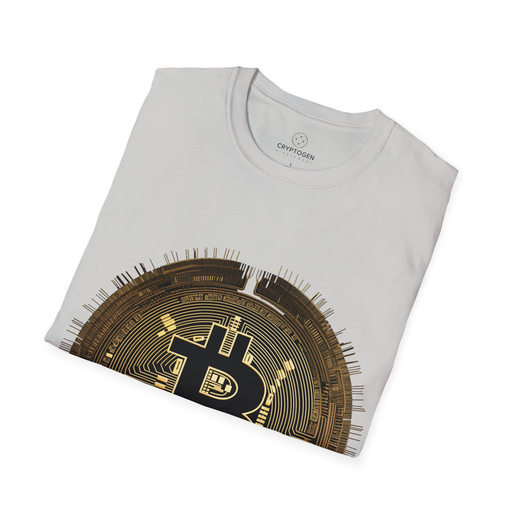 Bitcoin ASCII Badge T-shirt