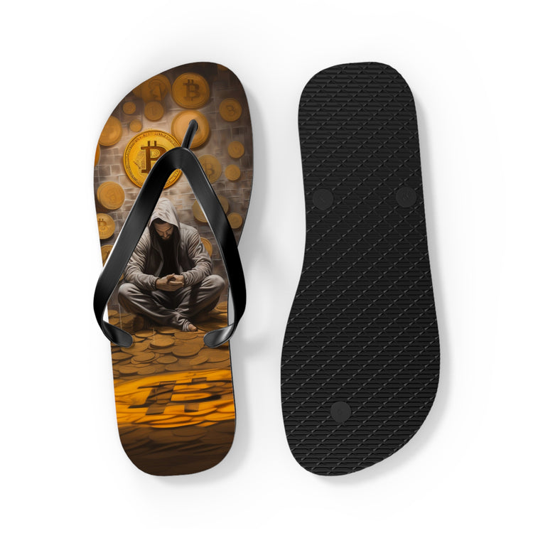 Bitcoin Nomad Flip Flops