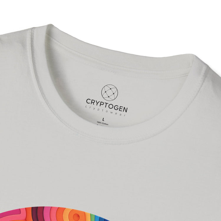 Bitcoin Hippie Badge T-shirt