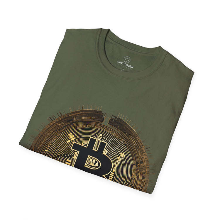 Bitcoin ASCII Badge T-shirt