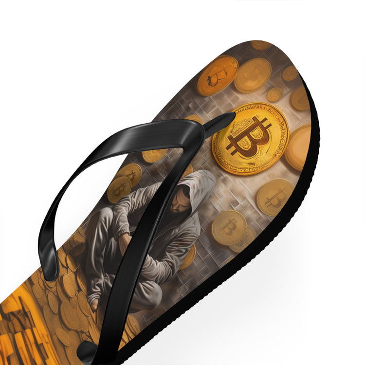Bitcoin Nomad Flip Flops