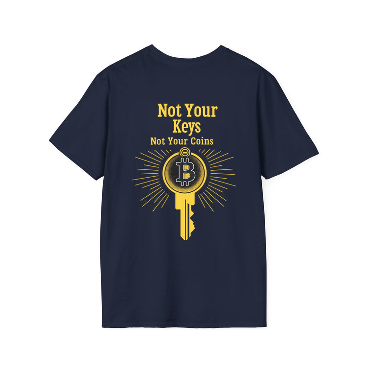 Not Your Keys Not Your Coins T-shirt