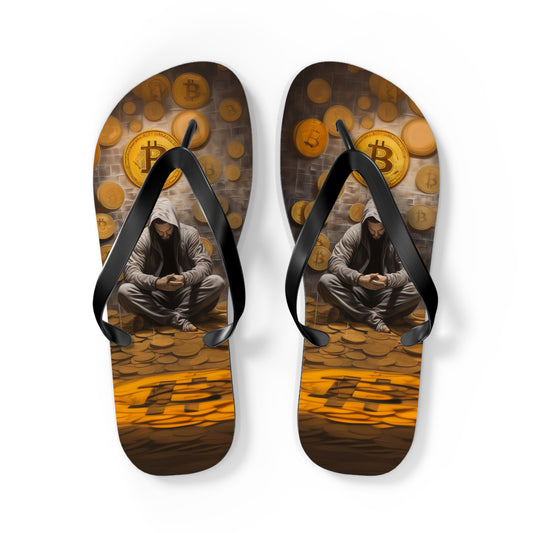Bitcoin Nomad Flip Flops