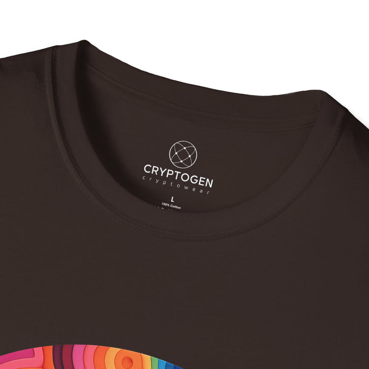 Bitcoin Hippie Badge T-shirt