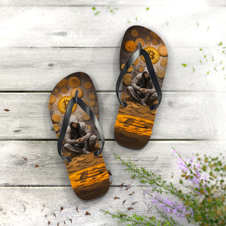 Bitcoin Nomad Flip Flops