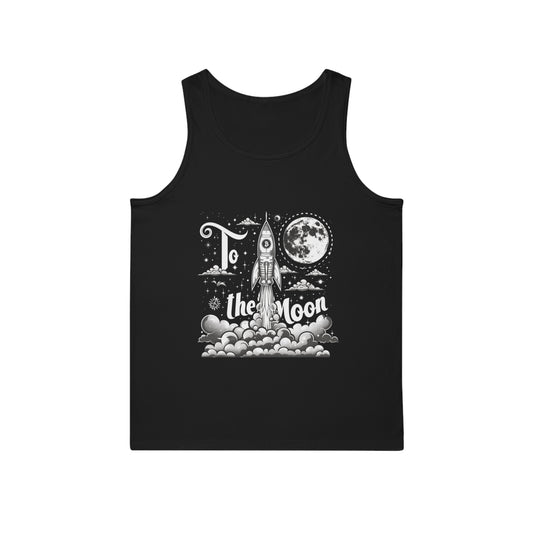 Bitcoin to the Moon Tank Top