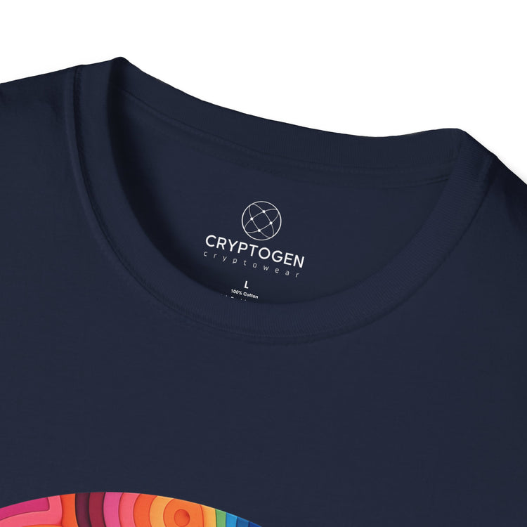 Bitcoin Hippie Badge T-shirt