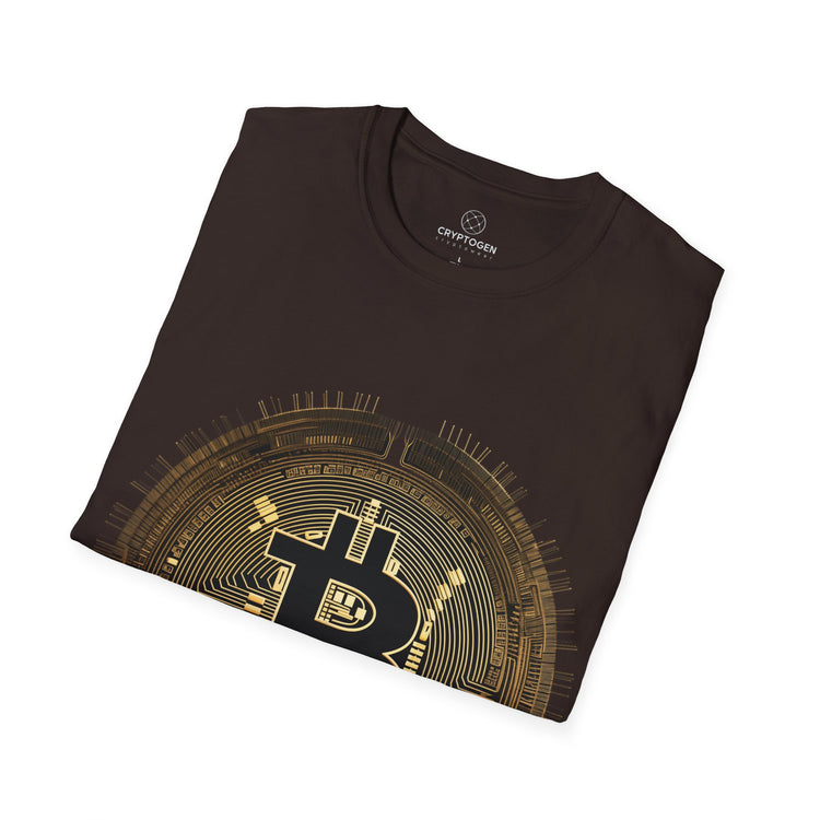 Bitcoin ASCII Badge T-shirt