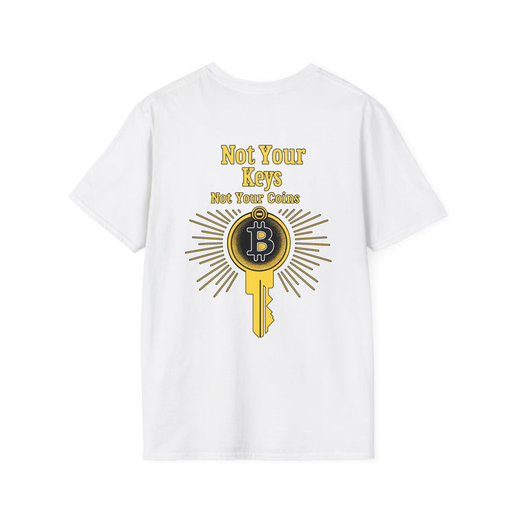 Not Your Keys Not Your Coins T-shirt