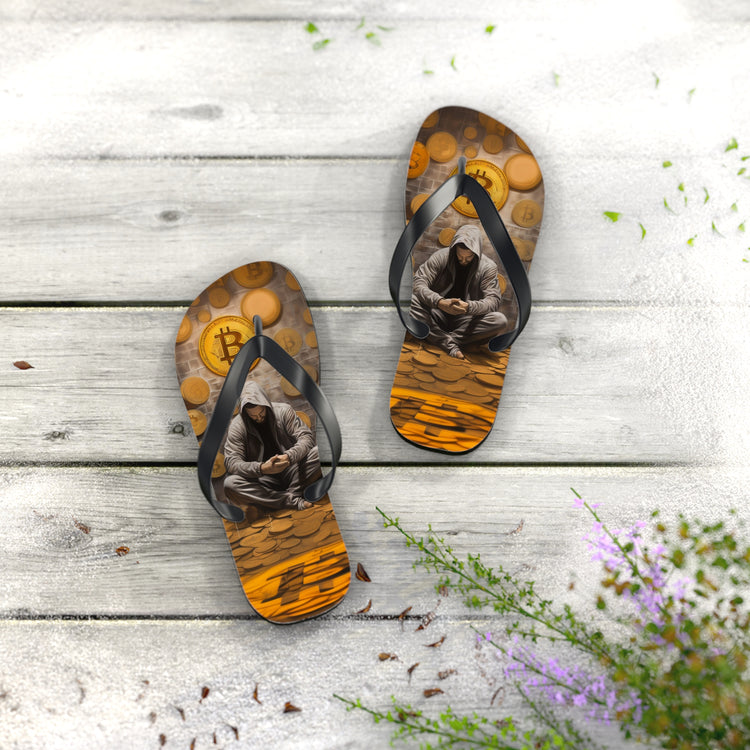 Bitcoin Nomad Flip Flops