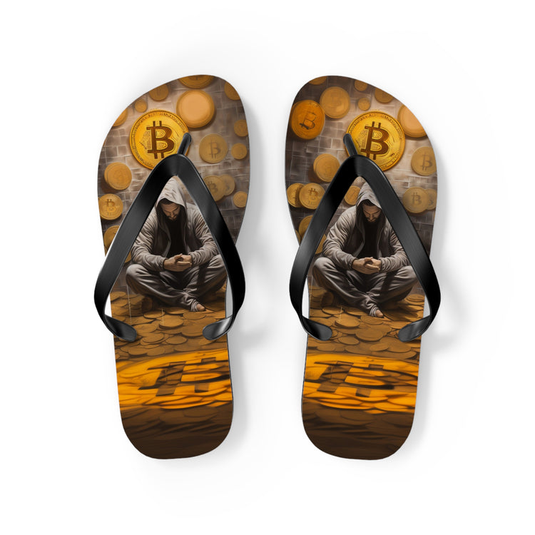 Bitcoin Nomad Flip Flops