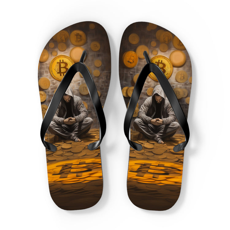 Bitcoin Nomad Flip Flops