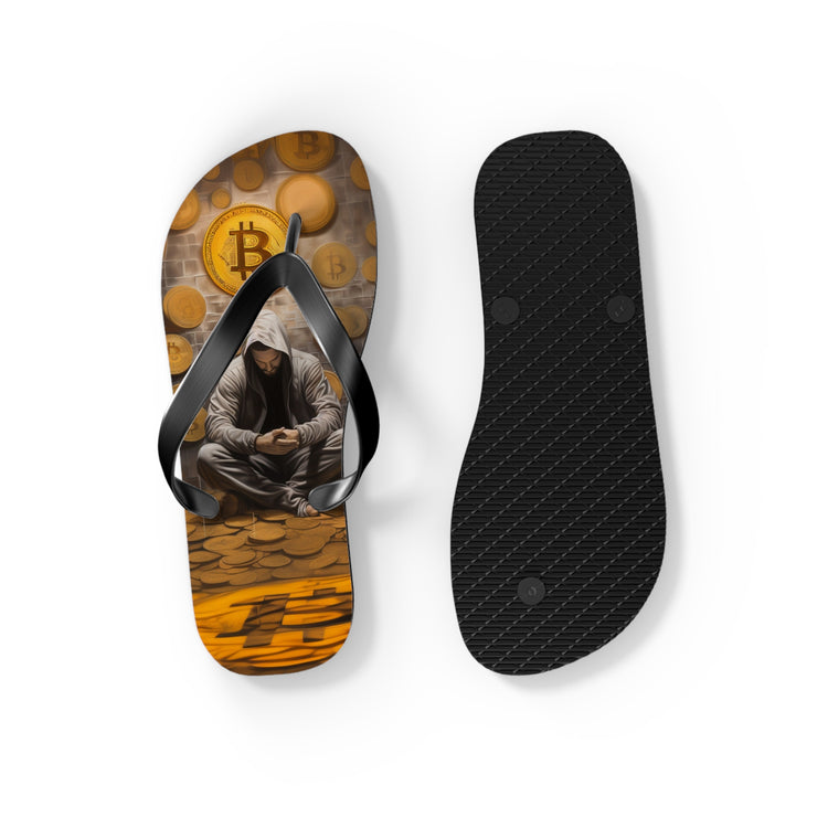 Bitcoin Nomad Flip Flops