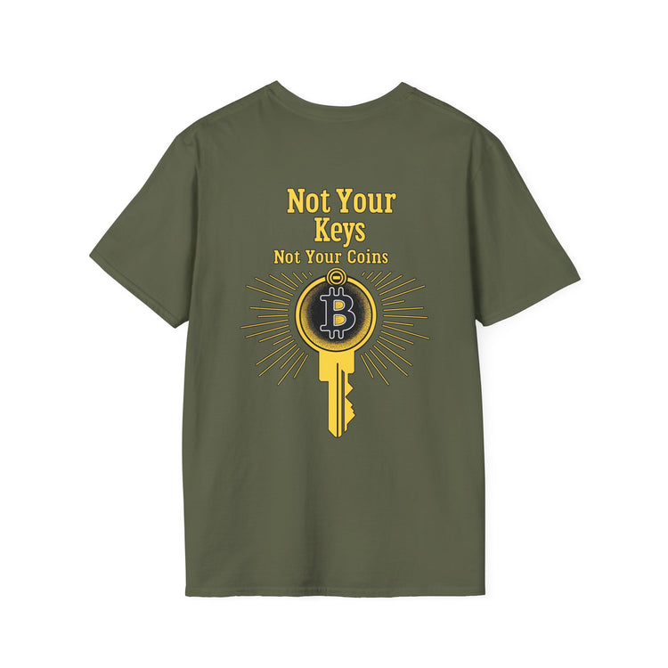 Not Your Keys Not Your Coins T-shirt