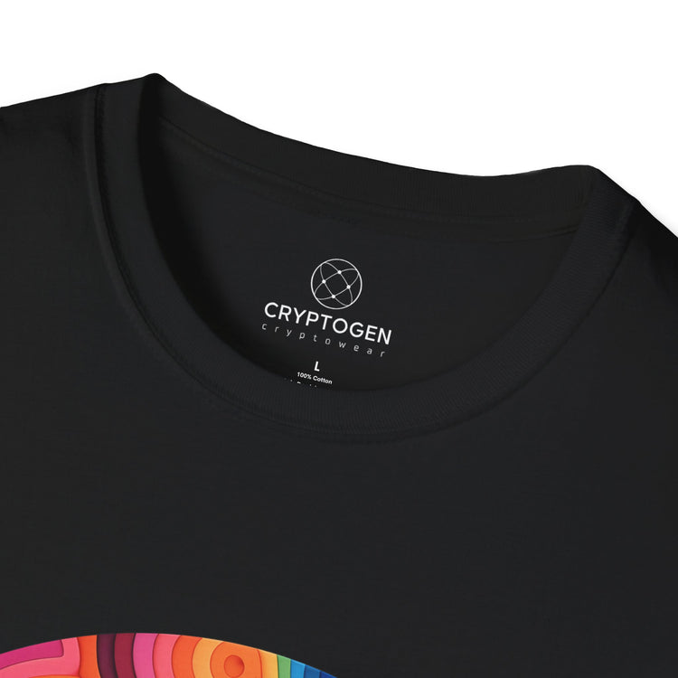 Bitcoin Hippie Badge T-shirt