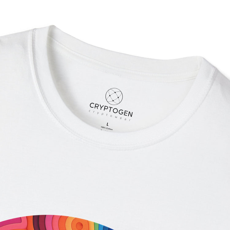Bitcoin Hippie Badge T-shirt