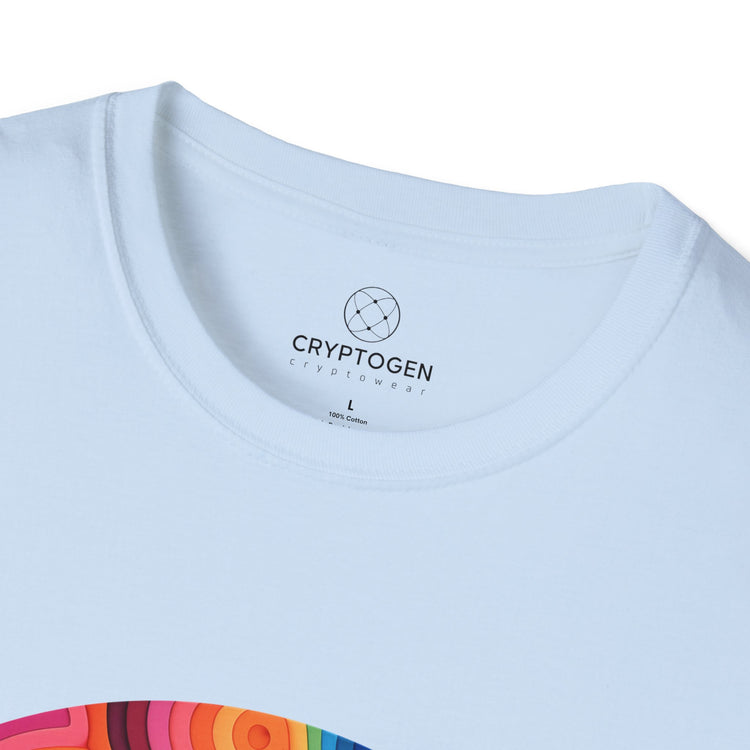 Bitcoin Hippie Badge T-shirt