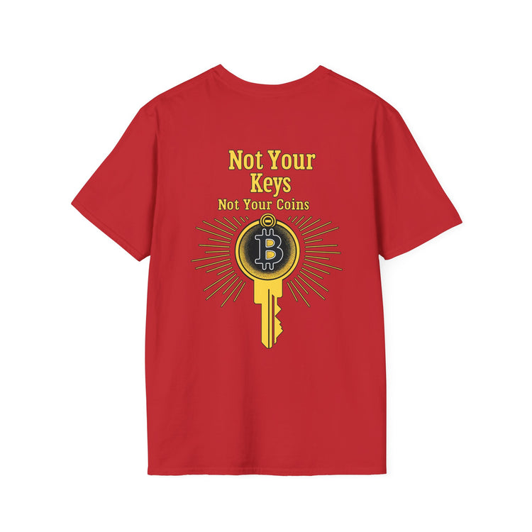 Not Your Keys Not Your Coins T-shirt