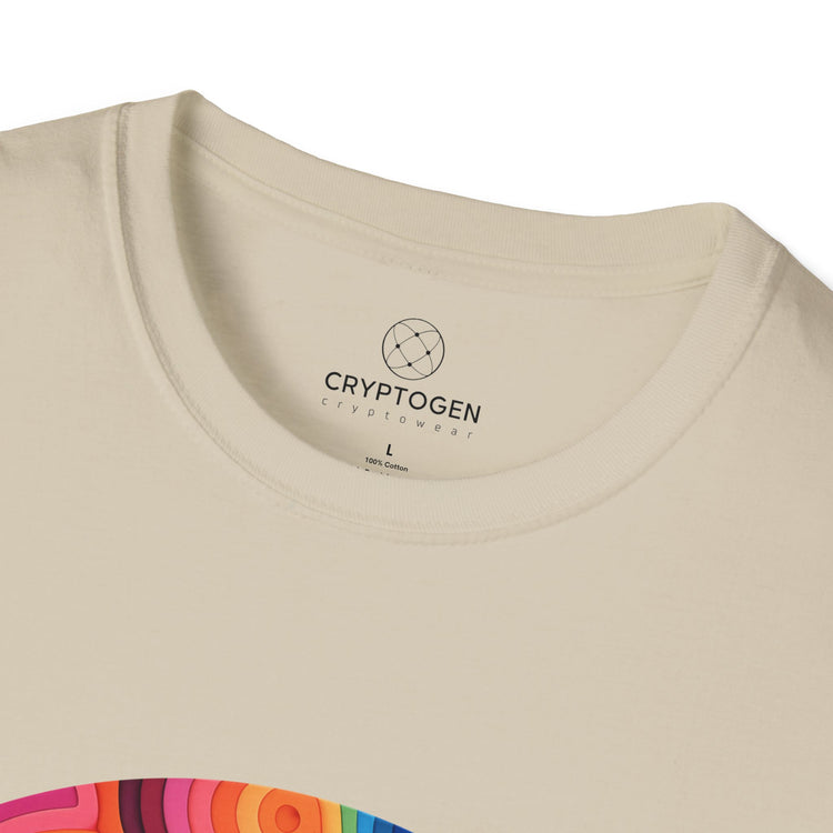 Bitcoin Hippie Badge T-shirt