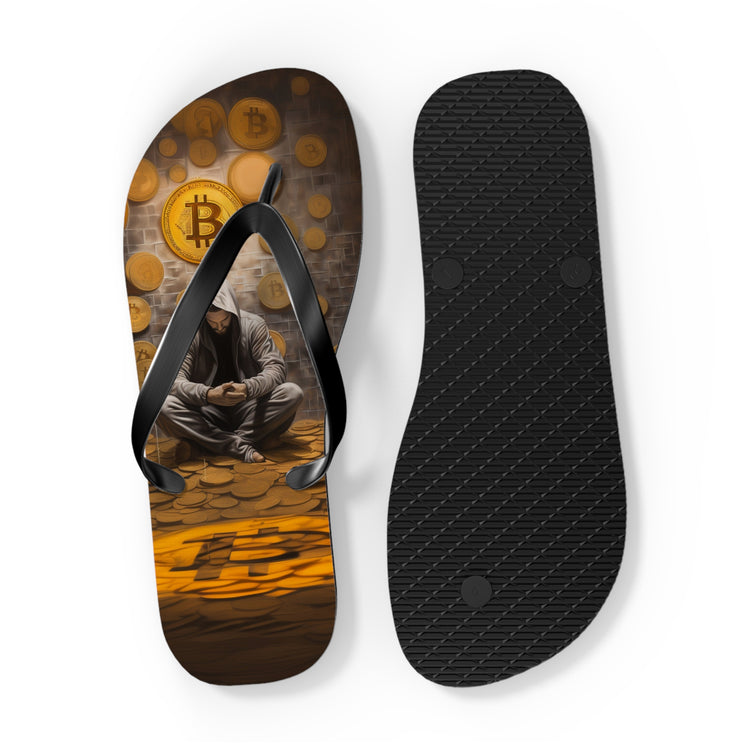 Bitcoin Nomad Flip Flops