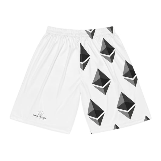 Ethereum Basketball Shorts