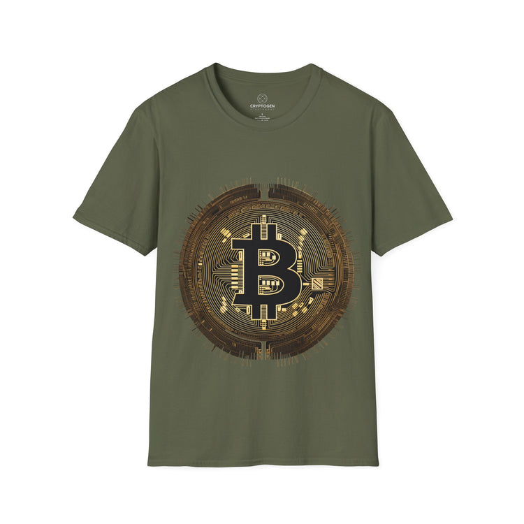 Bitcoin ASCII Badge T-shirt