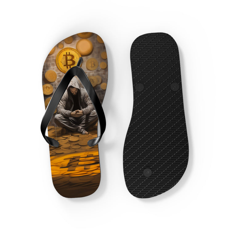 Bitcoin Nomad Flip Flops