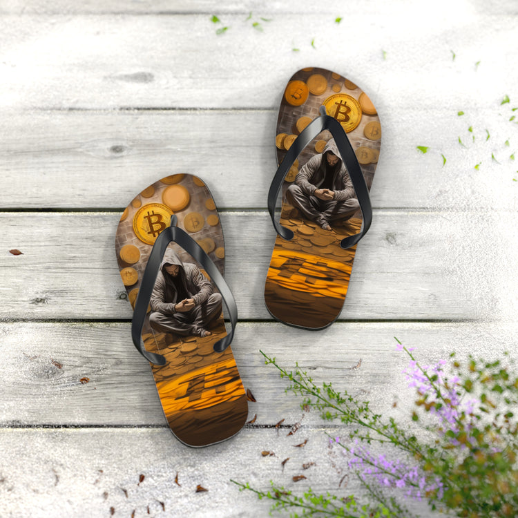 Bitcoin Nomad Flip Flops