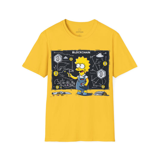 Blockchain Simpsons T-Shirt
