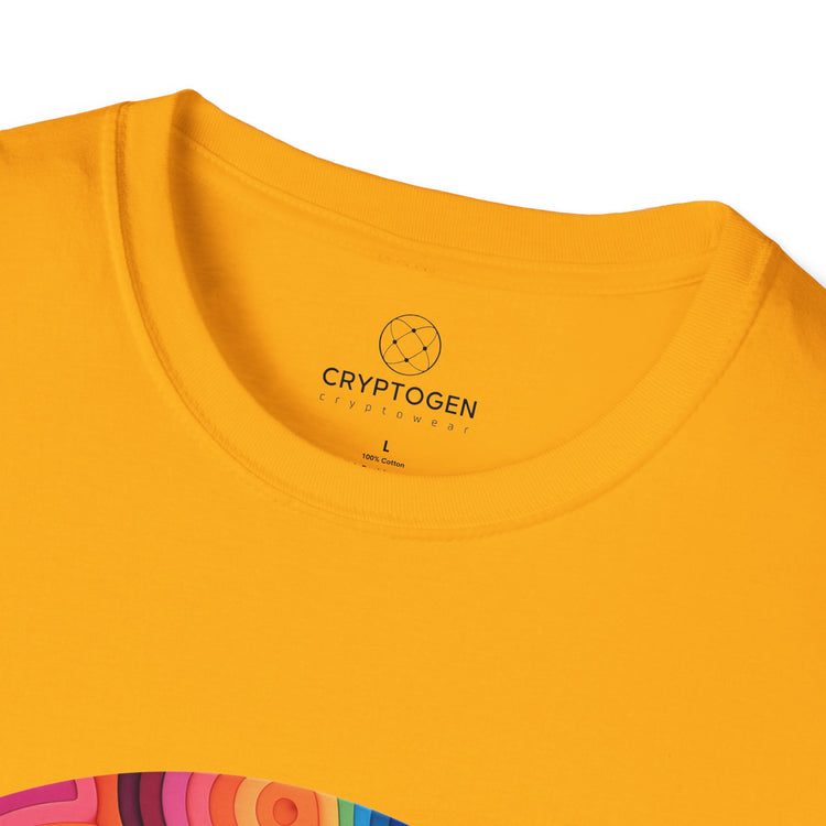 Bitcoin Hippie Badge T-shirt