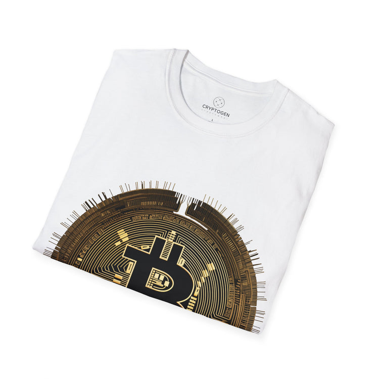 Bitcoin ASCII Badge T-shirt