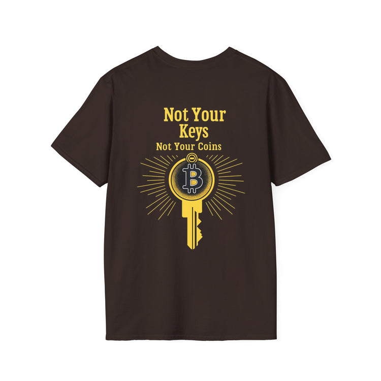 Not Your Keys Not Your Coins T-shirt