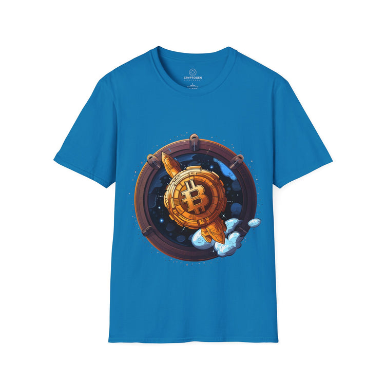 Bitcoin Rocket Badge T-shirt