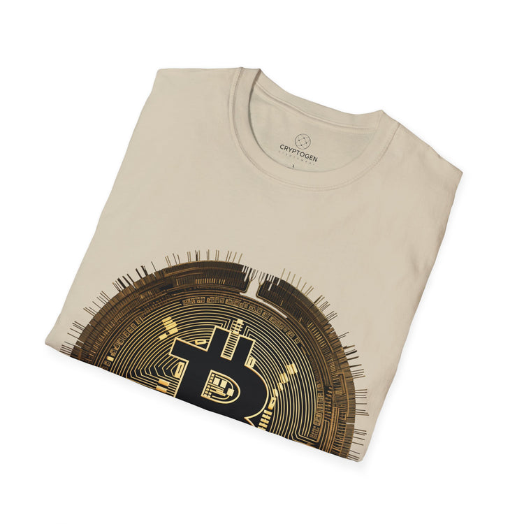 Bitcoin ASCII Badge T-shirt