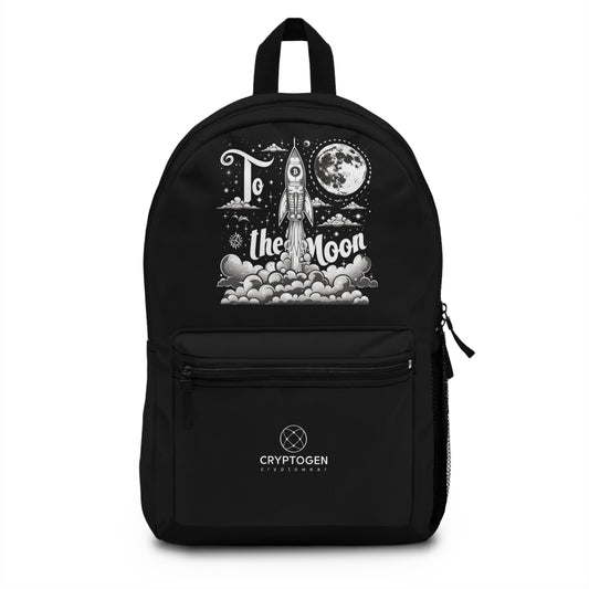 Bitcoin to the Moon Backpack